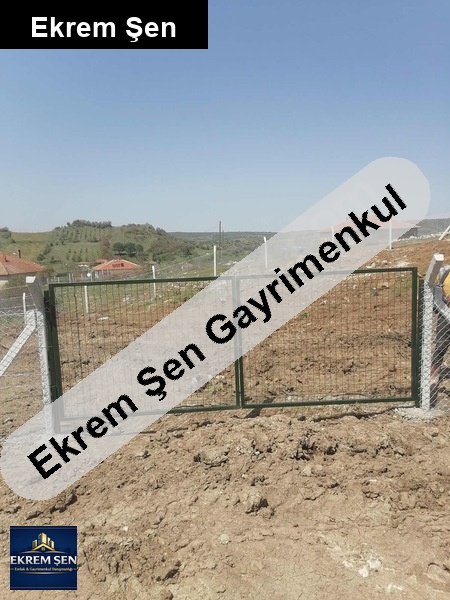i̇marlı, tesviyesi yapılmış, etrafı çitle çevrili arsa
