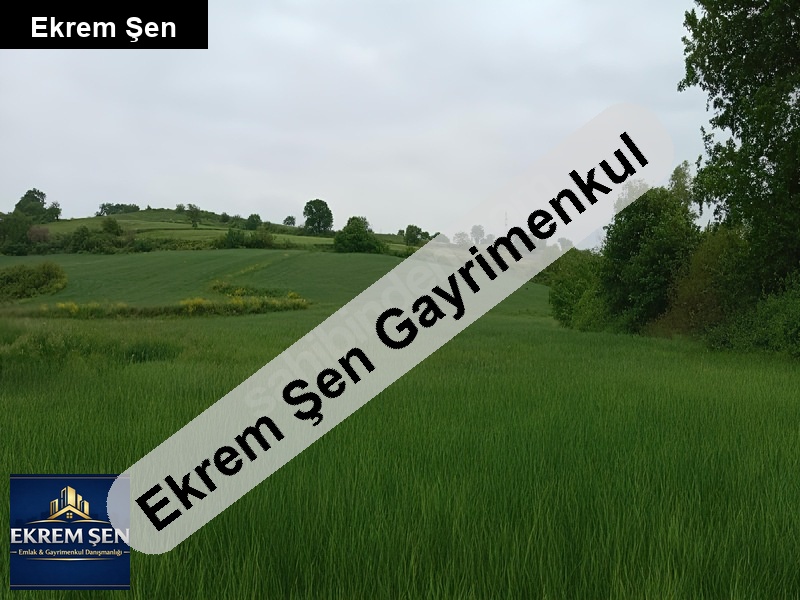 göbelde 3640 m² yol cepheli̇, eği̇msi̇z, yatirima uygun tarla