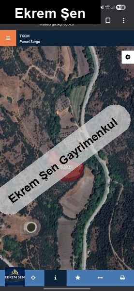 balikesir merkez yesiller mah. dere dibinde 5.141m²satilik tarla