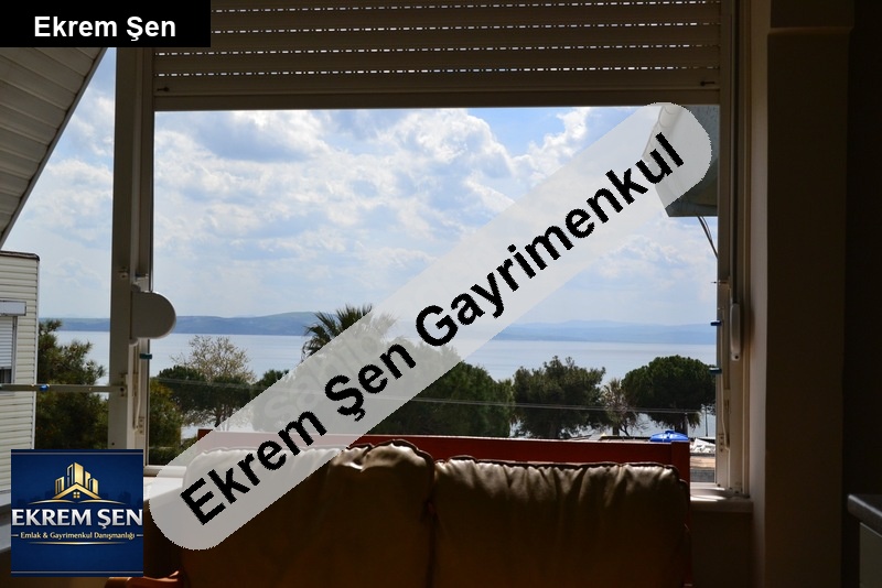 önü deniz ve plaj 2+1 klimalı
