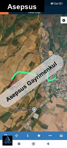 Asepsus Emlak'tan  erikli mh. 'sinde satılık arsa