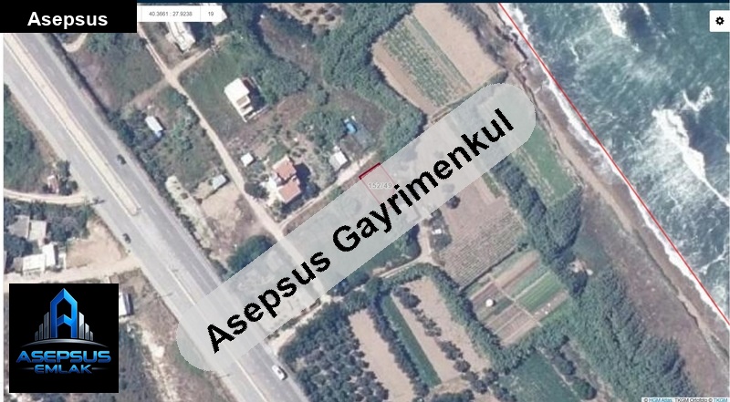 Asepsus Emlak'tan  çalışkanlar mh. 'sinde satılık arsa