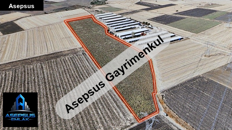 Asepsus Emlak'tan  akçapınar mh. 'sinde satılık arsa