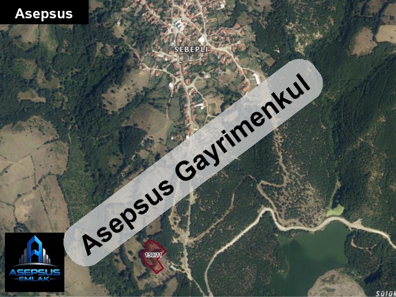 Asepsus Emlak'tan  sebepli mh. 'sinde satılık arsa