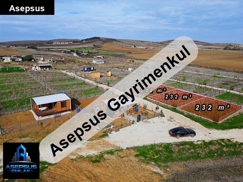 Asepsus Emlak'tan  kayacık mh. 'sinde satılık arsa