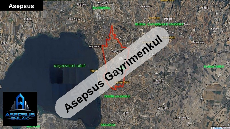 Asepsus Emlak'tan  yeşilçomlu mh. 'sinde satılık arsa