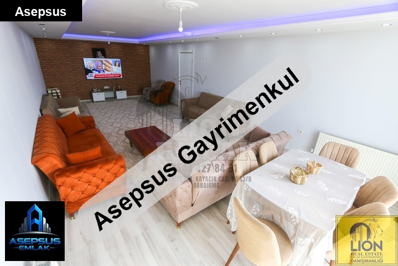 Asepsus Emlak'tan 3+1 17 eylül mh. 'sinde satılık daire