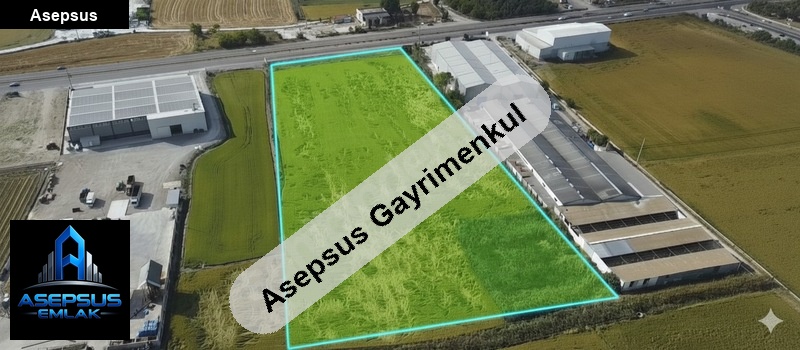 Asepsus Emlak'tan  kurtuluş mh. 'sinde satılık arsa