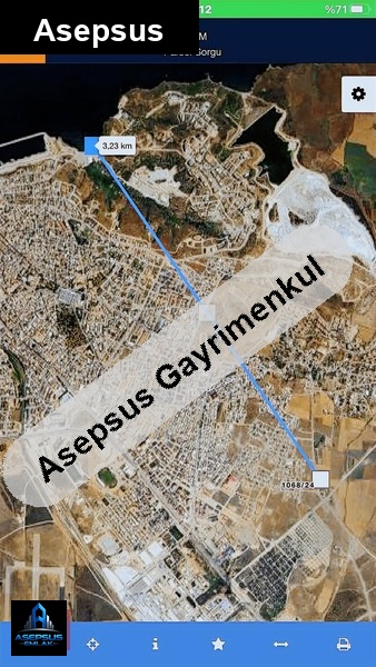 Asepsus Emlak'tan  100. yıl mh. 'sinde satılık arsa