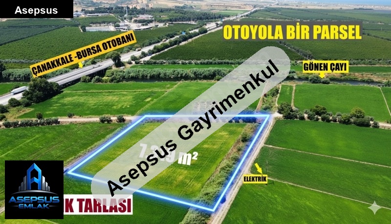 Asepsus Emlak'tan  gebeçınar mh. 'sinde satılık arsa