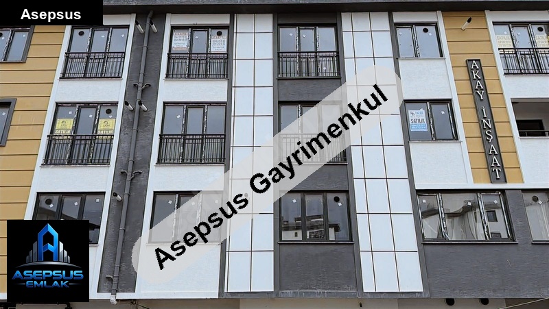 Asepsus Emlak'tan 1+1 yeni mah. 'sinde satılık daire