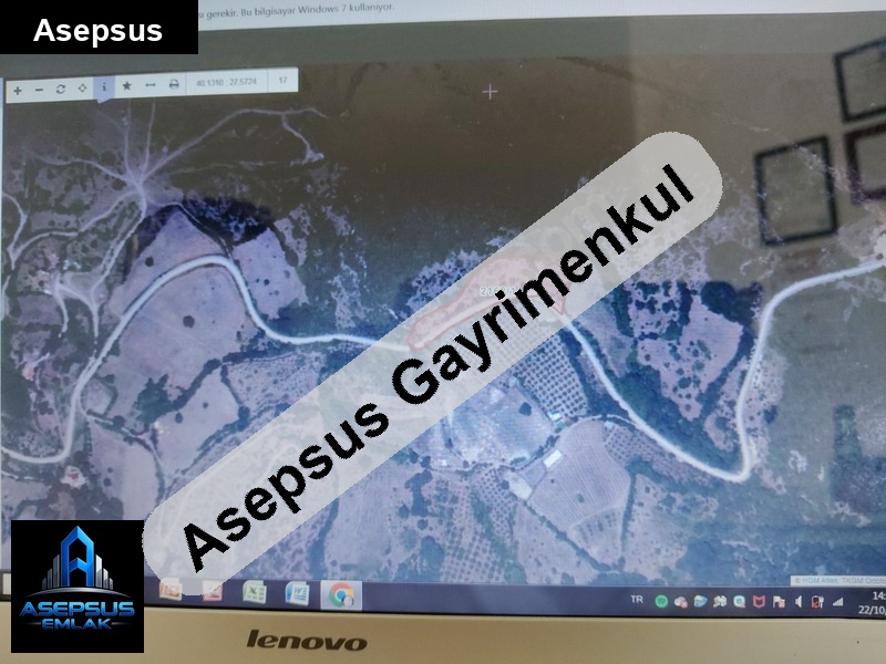 Asepsus Emlak'tan  yürükkeçidere mh. 'sinde satılık arsa