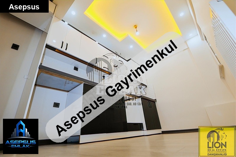 Asepsus Emlak'tan 3+1 hacı yusuf mh. 'sinde satılık daire