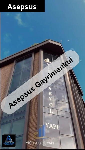 Asepsus Emlak'tan 1+1 günaydın mh. 'sinde satılık daire