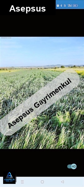 Asepsus Emlak'tan  asmalıdere mh. 'sinde satılık arsa