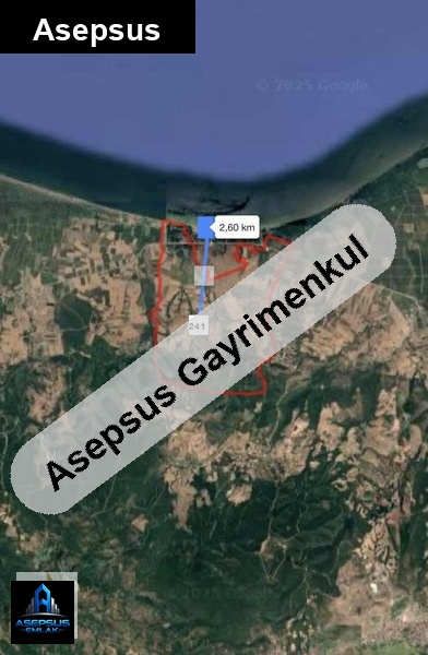 Asepsus Emlak'tan  kınalar mh. 'sinde satılık arsa