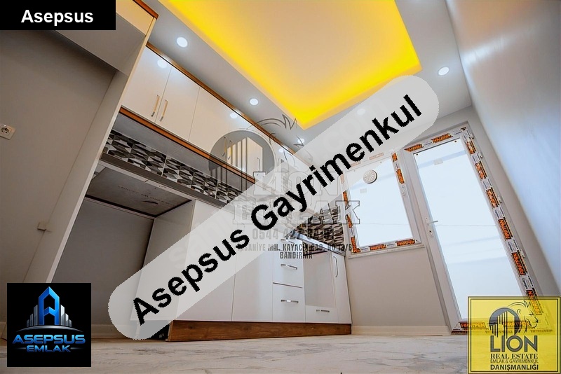 Asepsus Emlak'tan 3+1 100. yıl mh. 'sinde satılık daire