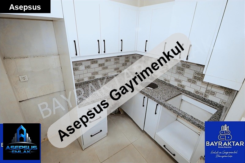 Asepsus Emlak'tan 2+0 haydar çavuş mh. 'sinde satılık daire