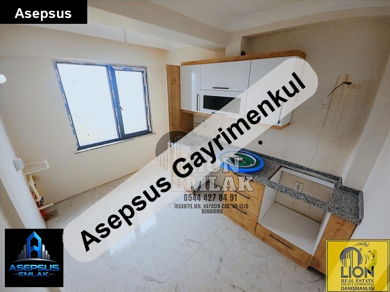 Asepsus Emlak'tan 2+0 yeni mah. 'sinde satılık daire