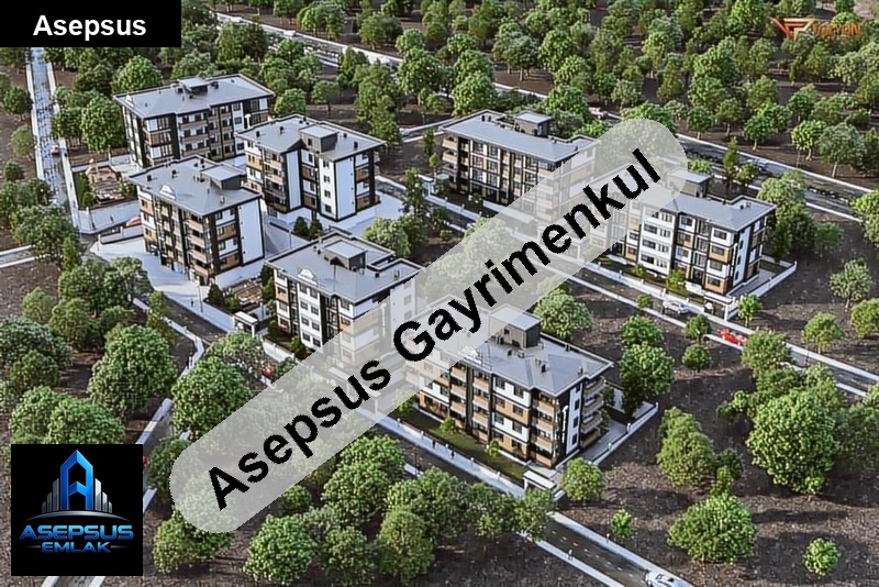 Asepsus Emlak'tan 1+1 yeni mah. 'sinde satılık daire