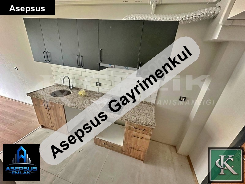 Asepsus Emlak'tan 1+1 600 evler mah. 'sinde satılık daire