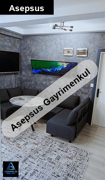 Asepsus Emlak'tan 1+1 600 evler mah. 'sinde satılık daire