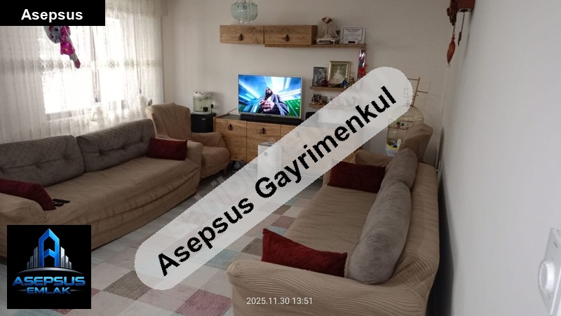 Asepsus Emlak'tan 2+1 sunullah mah. 'sinde satılık daire