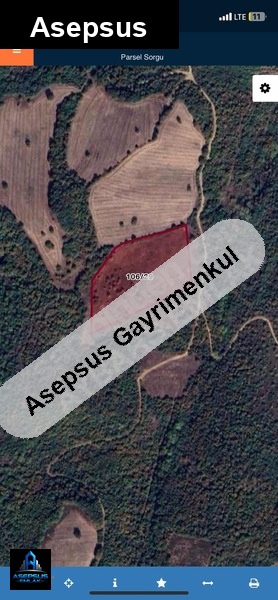 Asepsus Emlak'tan  değirmendere mh. 'sinde satılık arsa