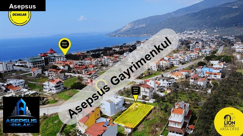 Asepsus Emlak'tan  ocaklar mh. 'sinde satılık arsa