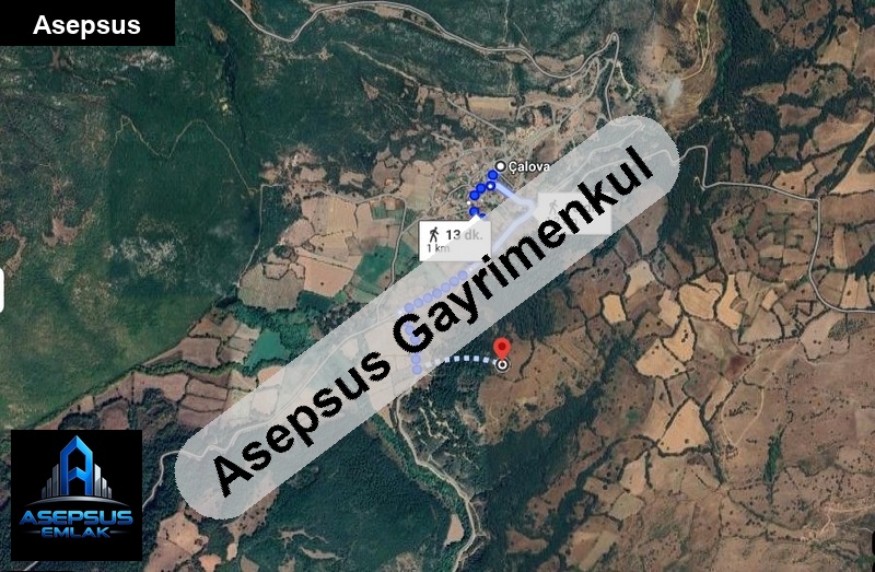 Asepsus Emlak'tan  çalova mh. 'sinde satılık arsa