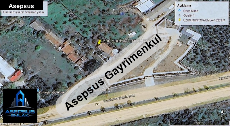 Asepsus Emlak'tan  zeytinli mah. 'sinde satılık arsa