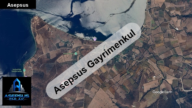 Asepsus Emlak'tan  harmanlı mh. 'sinde satılık arsa