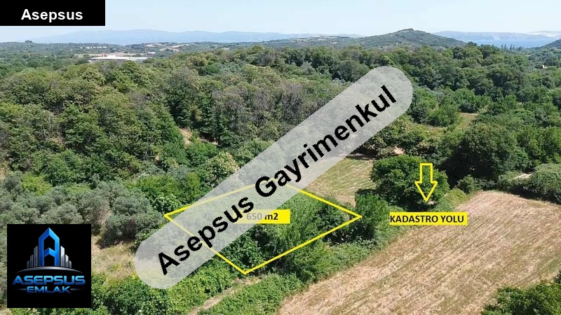 Asepsus Emlak'tan  karşıyaka mh. 'sinde satılık arsa