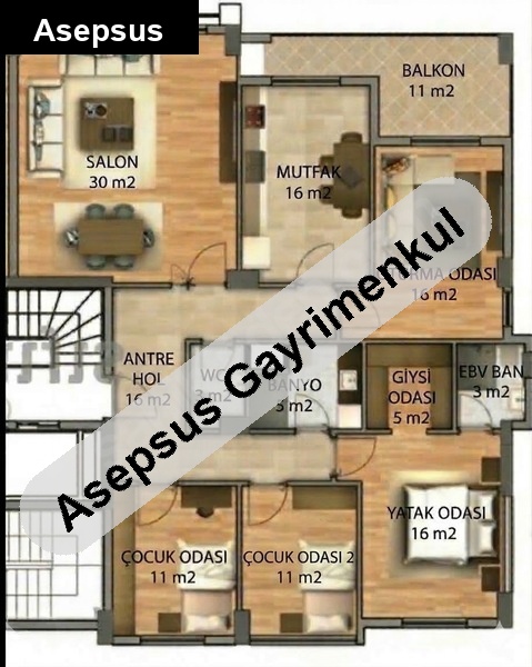 marka bandirma si̇tesi̇/sahi̇bi̇nden/4+1/havuz/kapali otopark