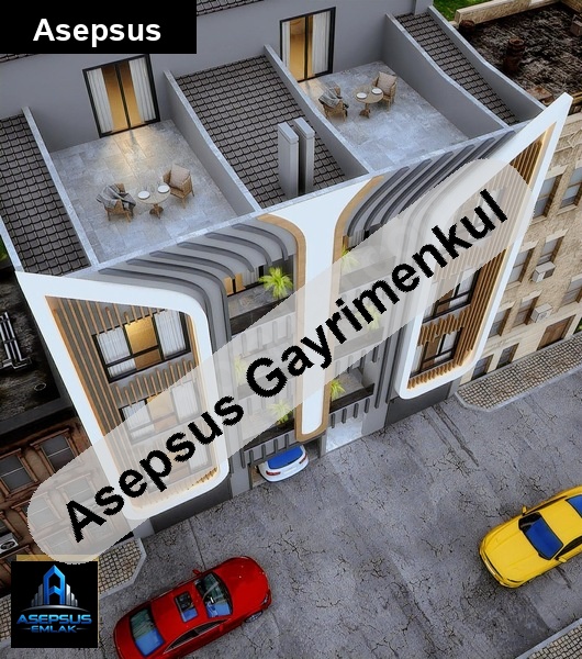 Asepsus Emlak'tan 3+1 100. yıl mh. 'sinde satılık daire