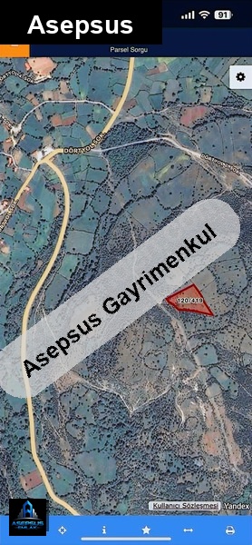 Asepsus Emlak'tan  çarmık mh. 'sinde satılık arsa