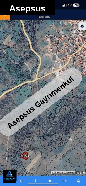 Asepsus Emlak'tan  çamavşar mh. 'sinde satılık arsa