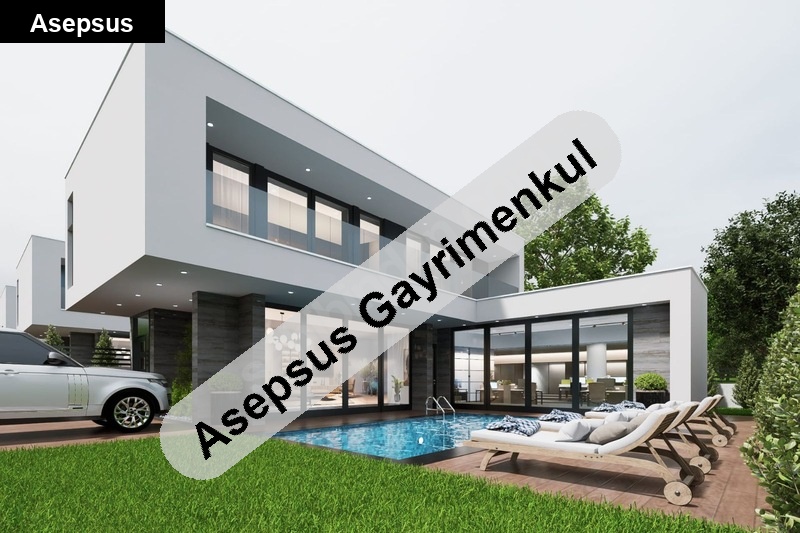 erdek düzler'de tam mahremi̇yetli̇ özel havuzlu premium vi̇lla