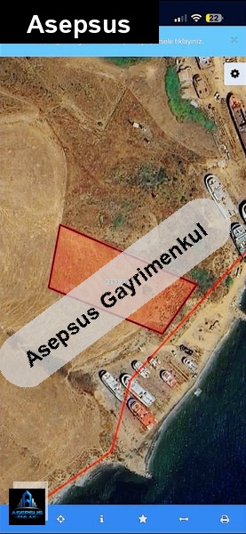 Asepsus Emlak'tan  karşıyaka mh. 'sinde satılık arsa