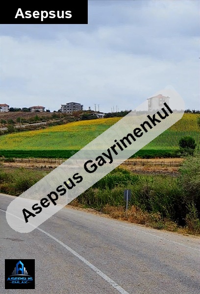 Asepsus Emlak'tan  çarşı mh. 'sinde satılık arsa