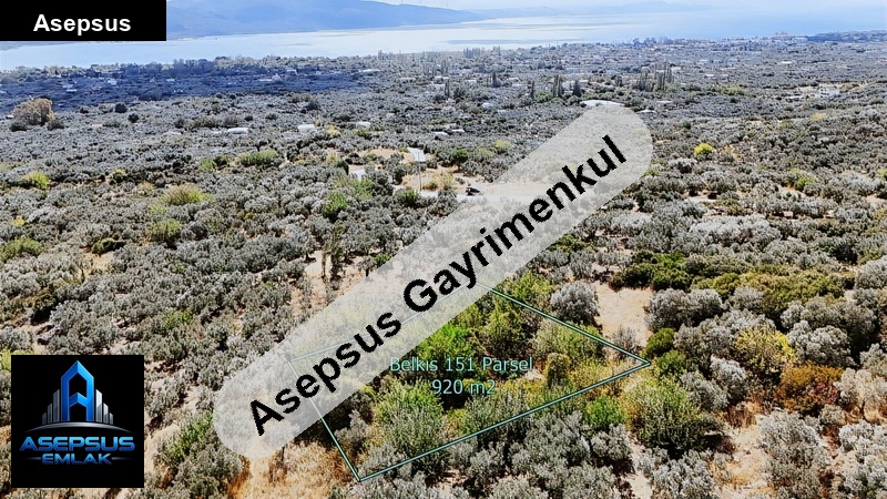 Asepsus Emlak'tan  belkıs mh. 'sinde satılık arsa