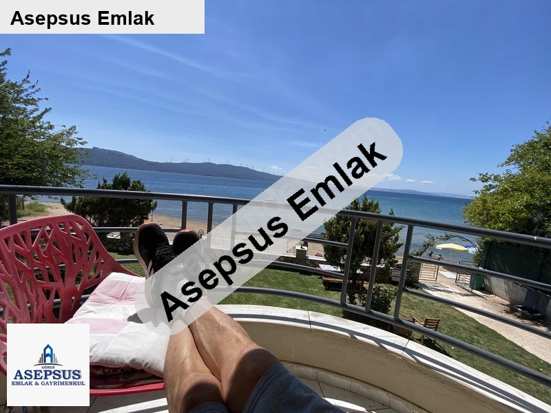 erdek düzler denize sıfır 2+1 eşyalı