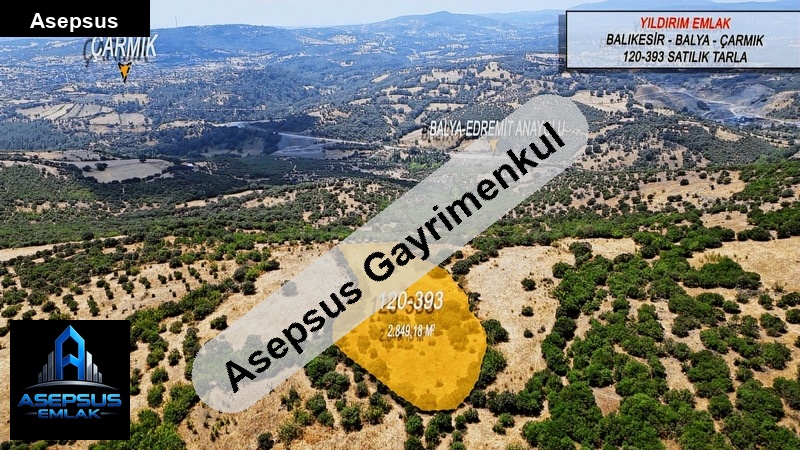 Asepsus Emlak'tan  çarmık mh. 'sinde satılık arsa