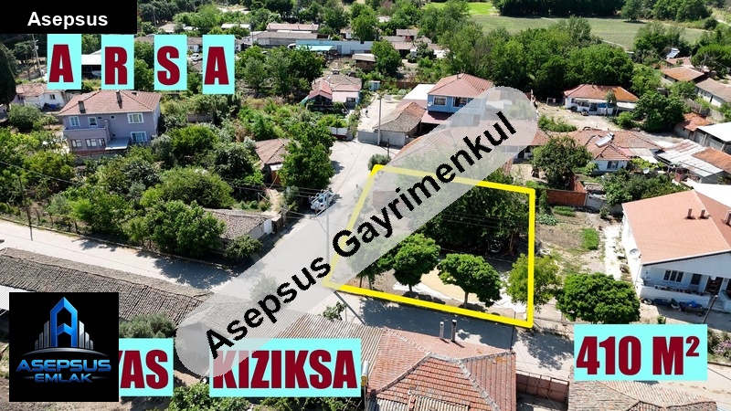 Asepsus Emlak'tan  kızıksa mh. 'sinde satılık arsa