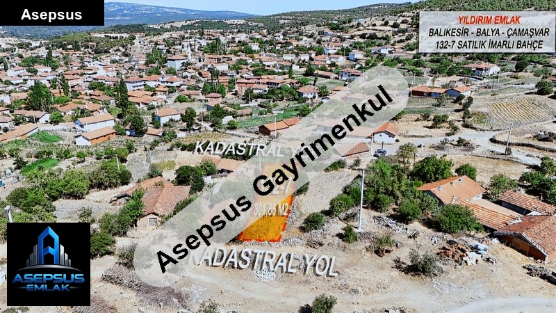 Asepsus Emlak'tan  çamavşar mh. 'sinde satılık arsa
