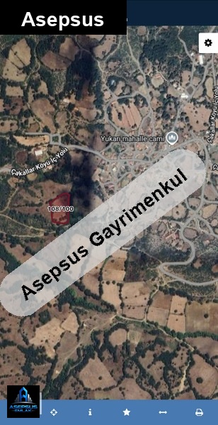 Asepsus Emlak'tan  çakallar mh. 'sinde satılık arsa