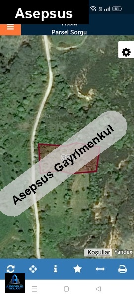 Asepsus Emlak'tan  yukarıyapıcı mh. 'sinde satılık arsa