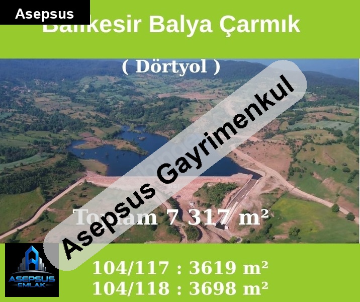 Asepsus Emlak'tan  çarmık mh. 'sinde satılık arsa