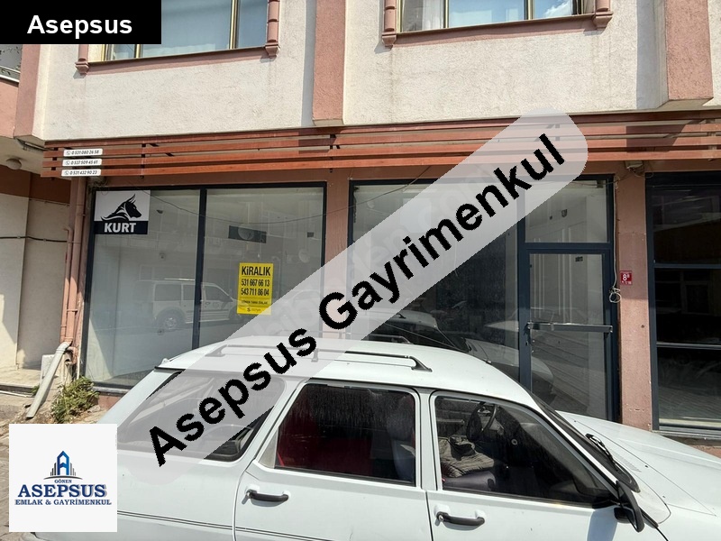 Asepsus Emlak'tan 2+0 kurtuluş mh. 'sinde satılık i̇ş yeri