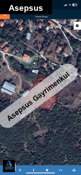 Asepsus Emlak'tan  kapaklı mh. 'sinde satılık arsa